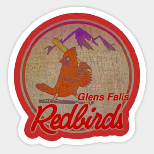 Glens Falls Redbirds Baseball Sticker